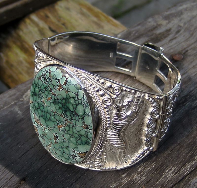 Silver ring with Natural Stone